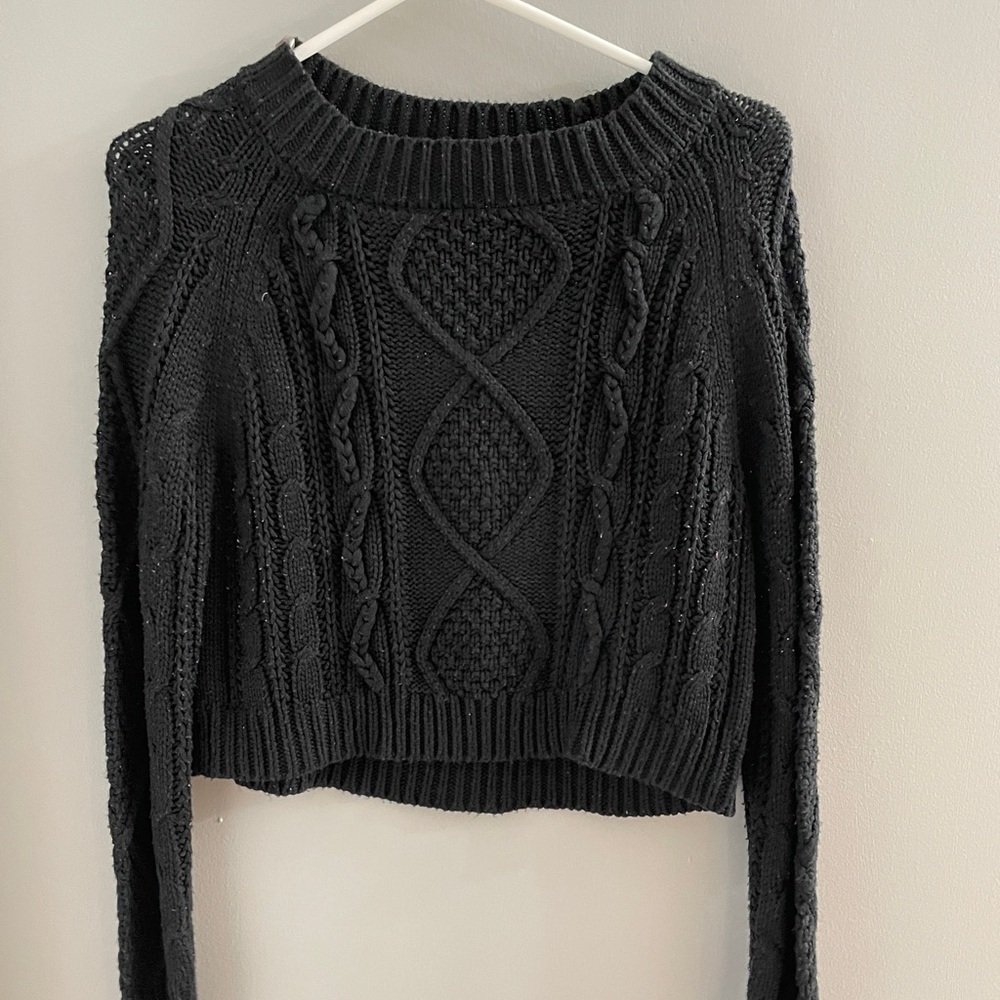 Black sweater
